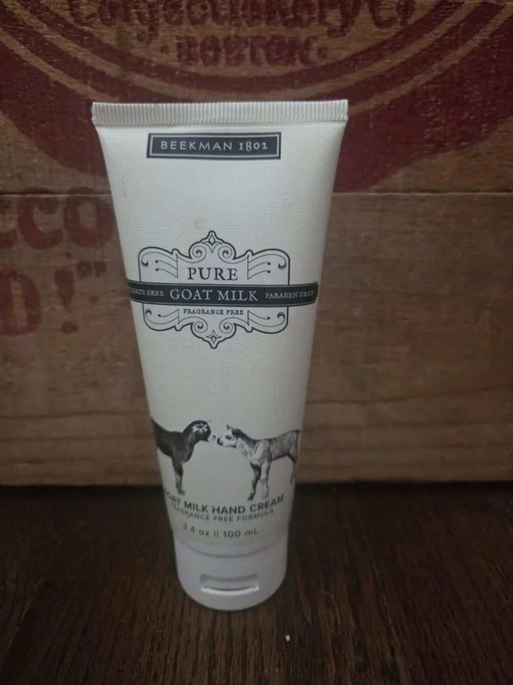 Beekman 1802 Pure Goat Milk Hand Cream, 3.4 oz, Fragrance Free- NEW/ SEALED